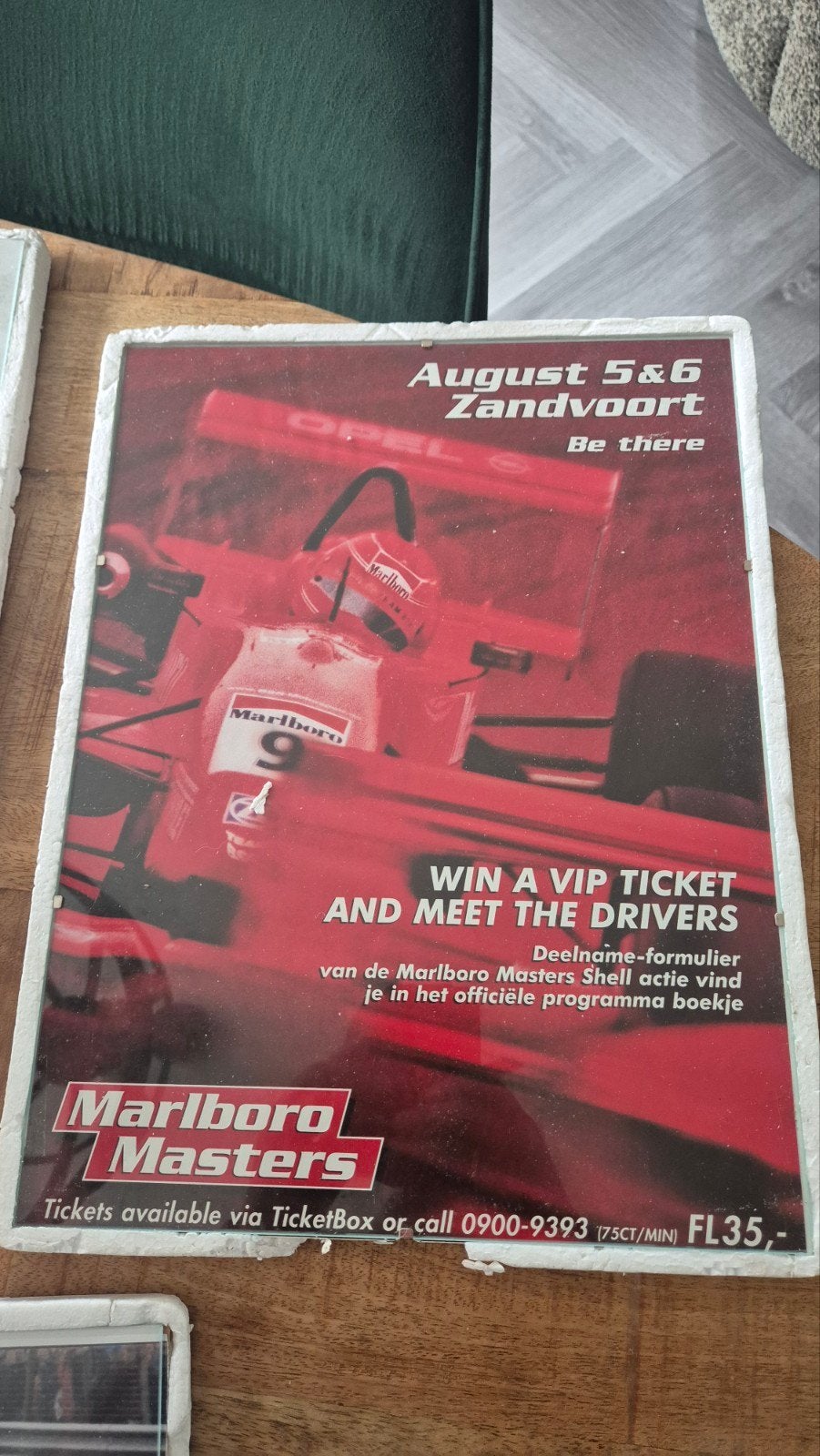 Formule 1 Marlboro Masters Zandvoort posters, Ophalen, Gebruikt, Formule 1