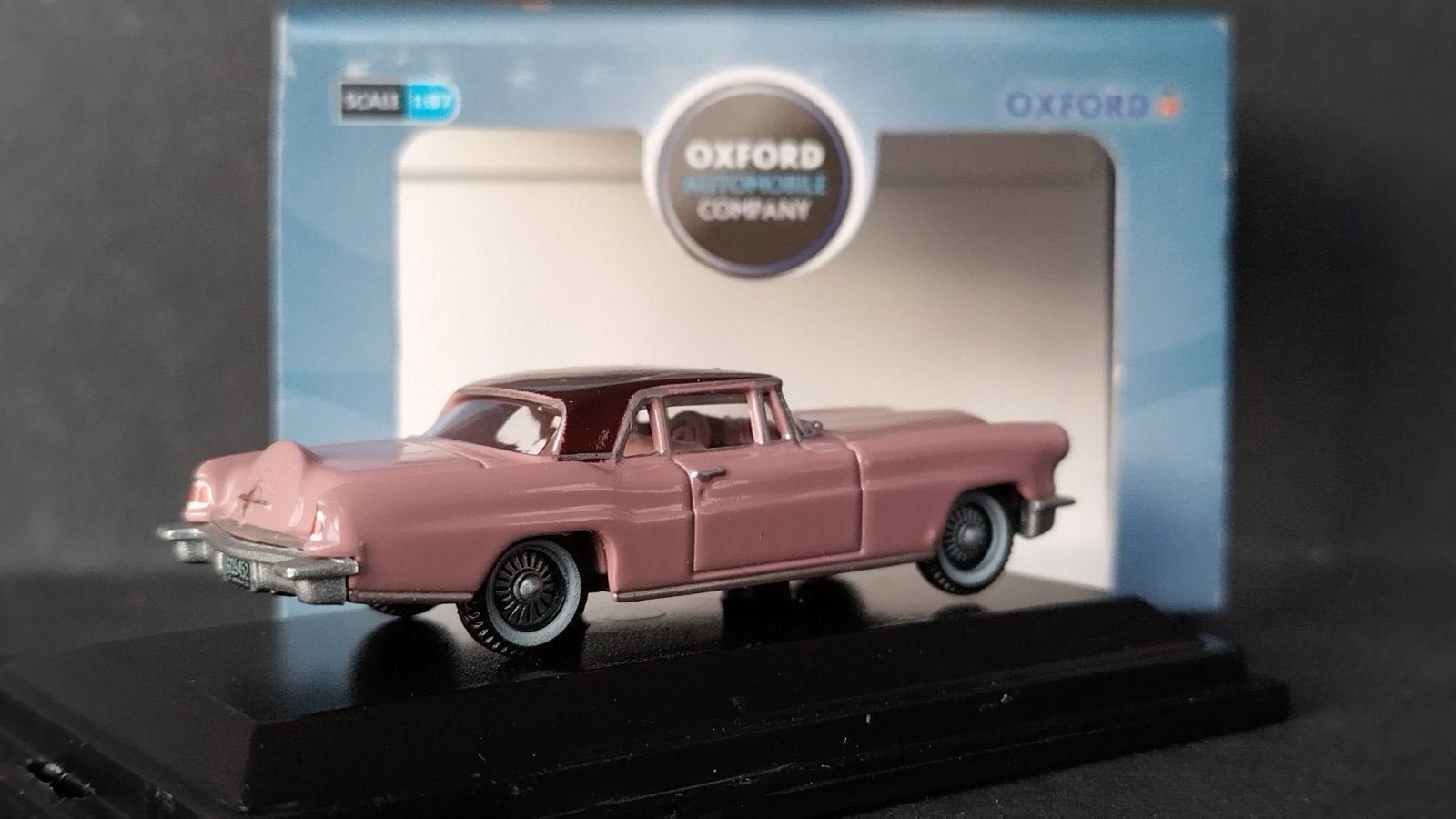 Lincoln Continental Mk2 1956 1:87 H0 Oxford Diecast Pol, Overige merken, Auto, Verzenden, Nieuw