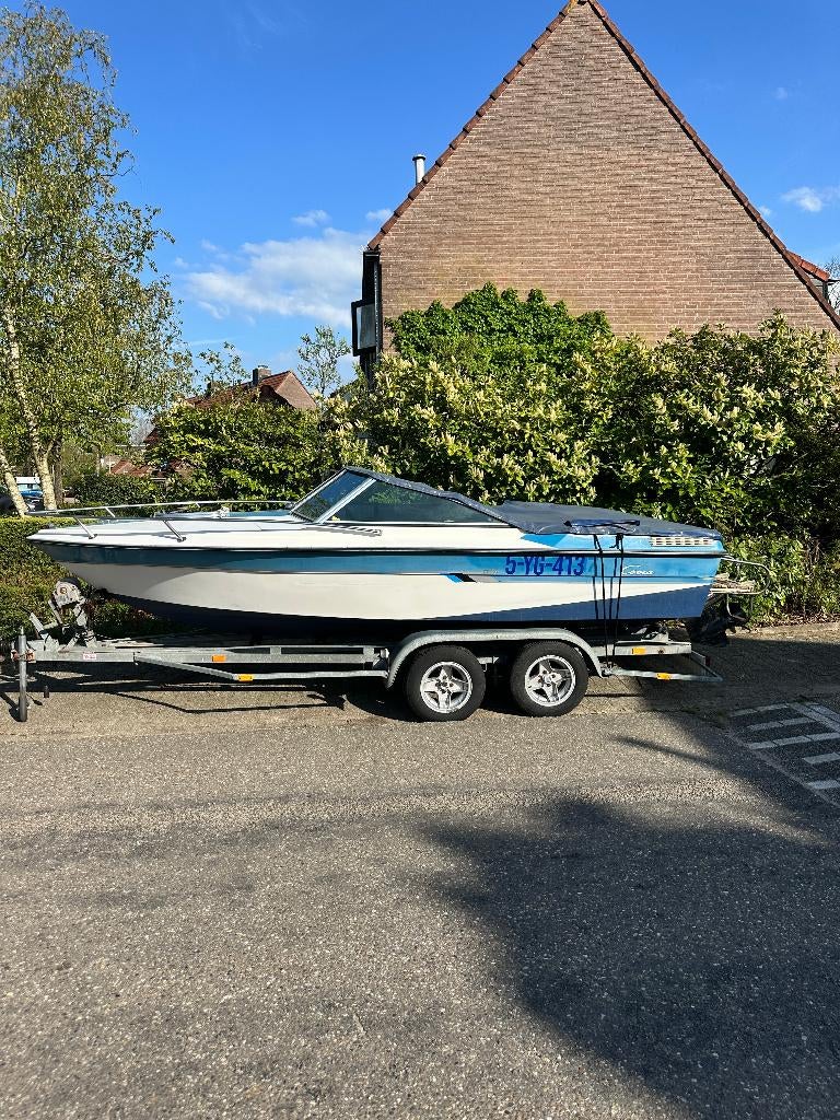 Speed boot 130PK, Watersport en Boten, Ophalen, Gebruikt, Binnenboordmotor, 120 tot 200 pk