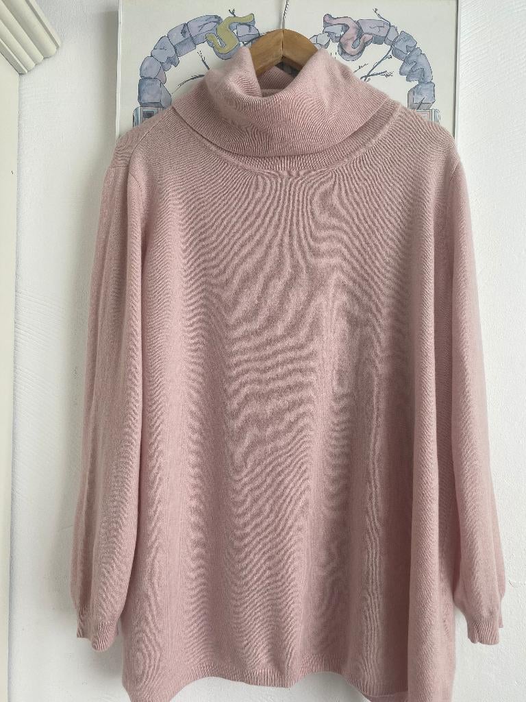 Cashmere colrui roze 48/50-52, Ophalen of Verzenden, Nieuw, Groen, Trui of Vest