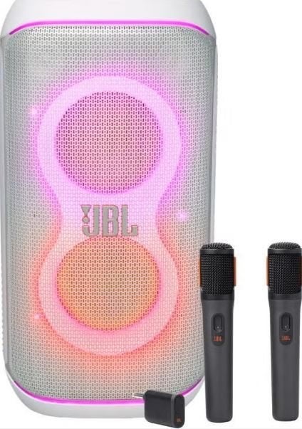 ✅NIEUW✅ JBL Partybox 120 WIT + 2 draadloze JBL Microfoons, Ophalen of Verzenden, Nieuw, JBL