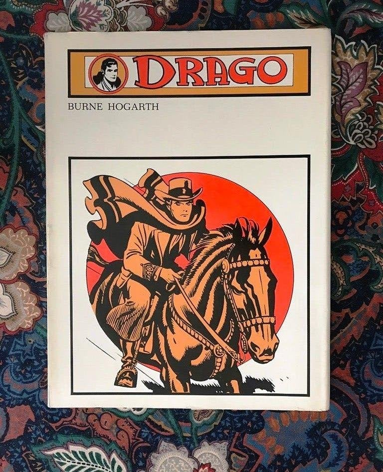Burne Hogarth : Drago  Franstalig /Serg -Dargaud 1973 izgst, Gelezen, Burne Hogarth, Ophalen of Verzenden, Meerdere stripboeken