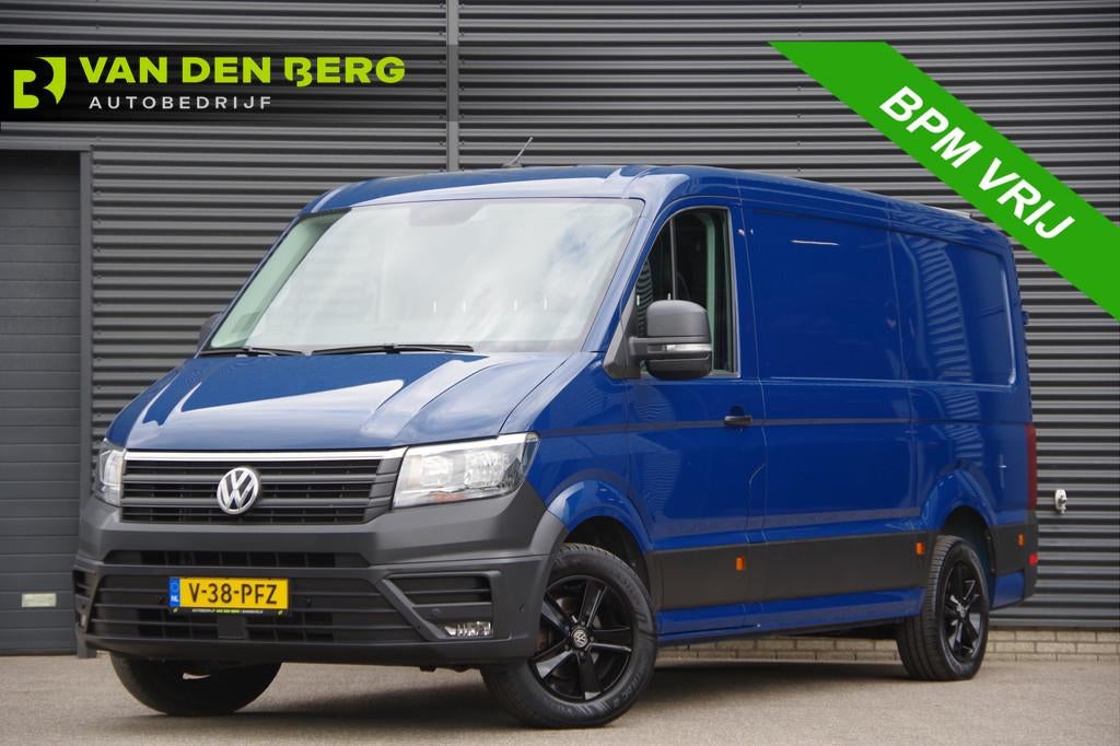 Volkswagen Crafter 35 2.0 TDI L3H2(L2H1) 3-ZITS, 140PK AUT., Stof, Gebruikt, Euro 6, 4 cilinders