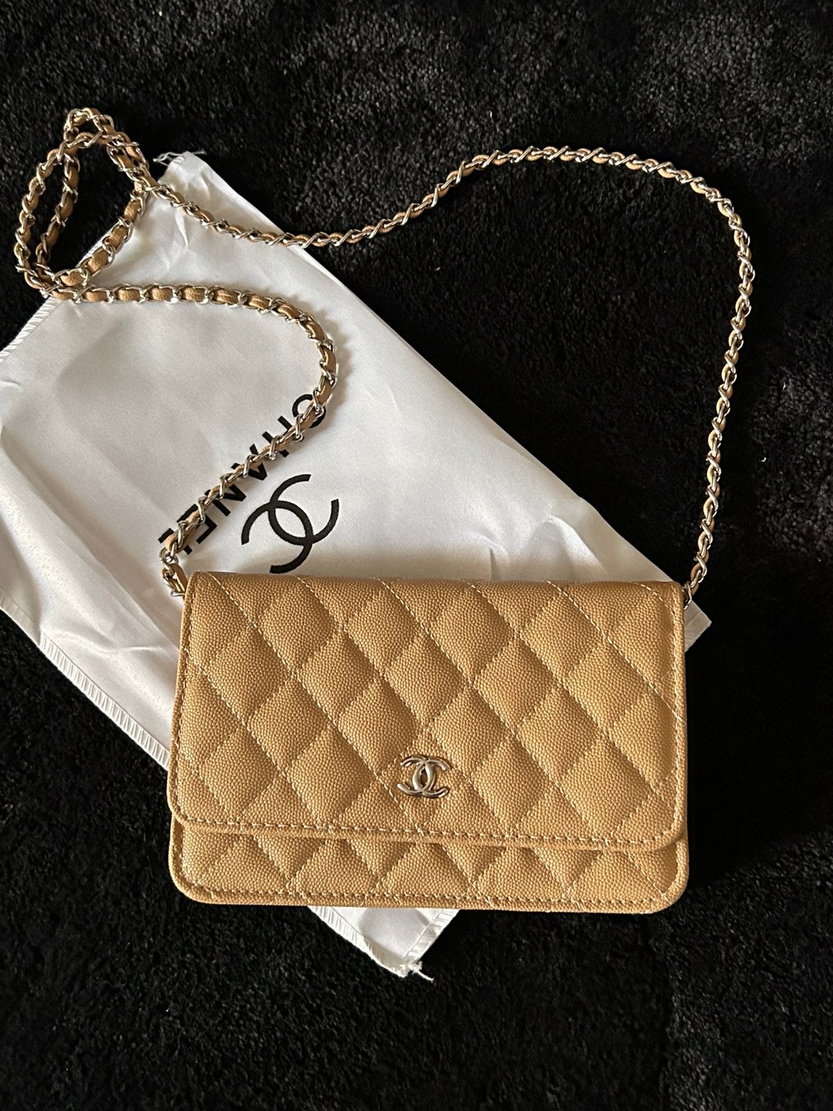 Mooie tasje beige kleur, Ophalen of Verzenden, Nieuw, Beige, Schoudertasje