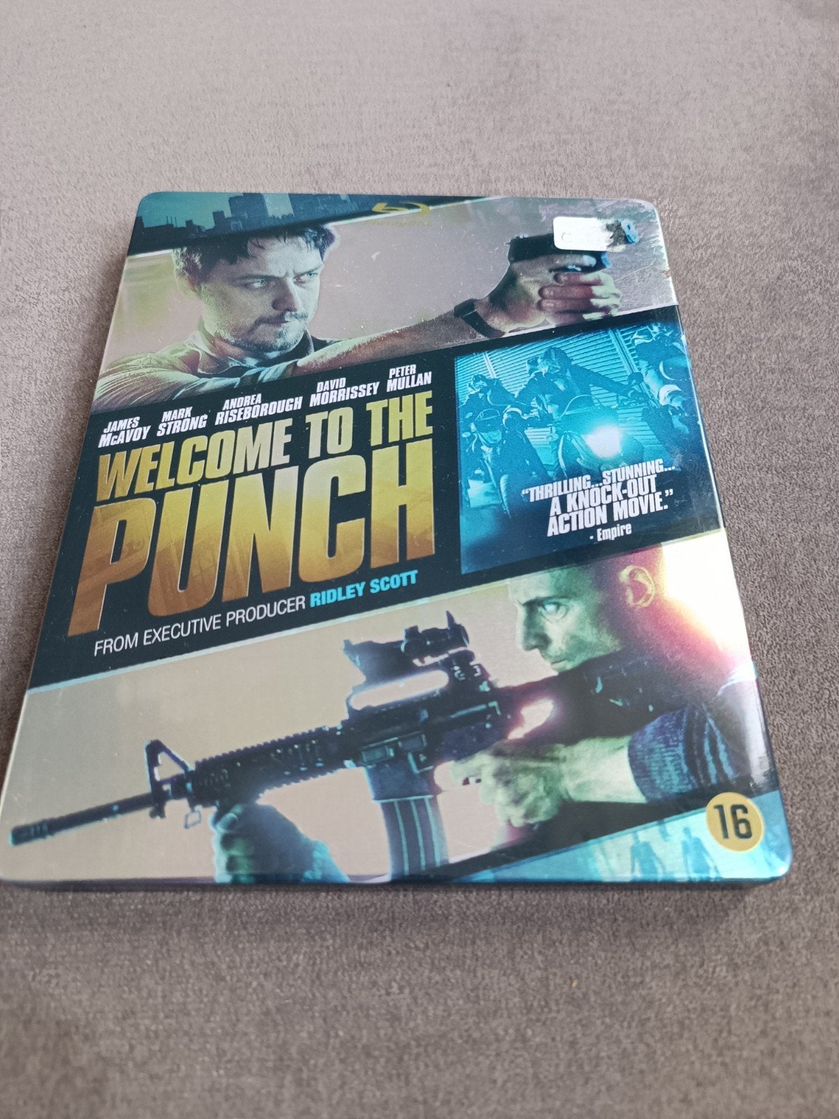 Welcome to the punch - bluray, Cd's en Dvd's, Blu-ray, Ophalen of Verzenden, Zo goed als nieuw, Actie