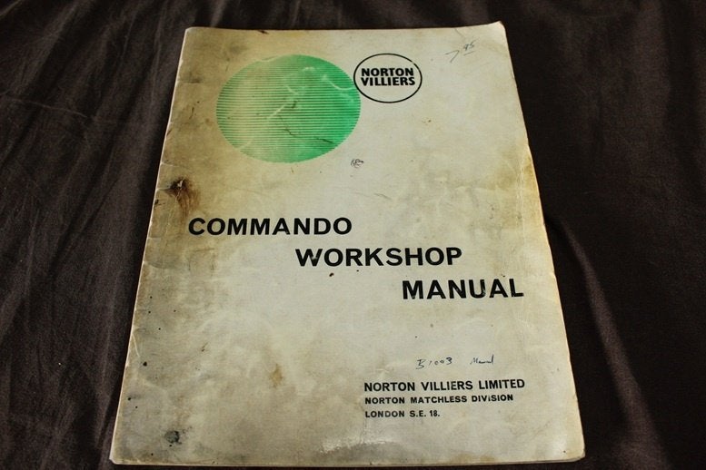 Norton Commando workshop manual  Norton Villiers 750cc, Ophalen of Verzenden, Overige merken