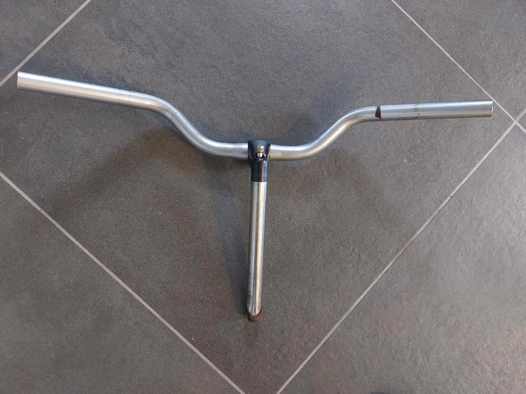 Stuurbocht met stuurpen stuur fiets, Fietsen en Brommers, Fietsonderdelen, Ophalen of Verzenden, Gebruikt, Stuur