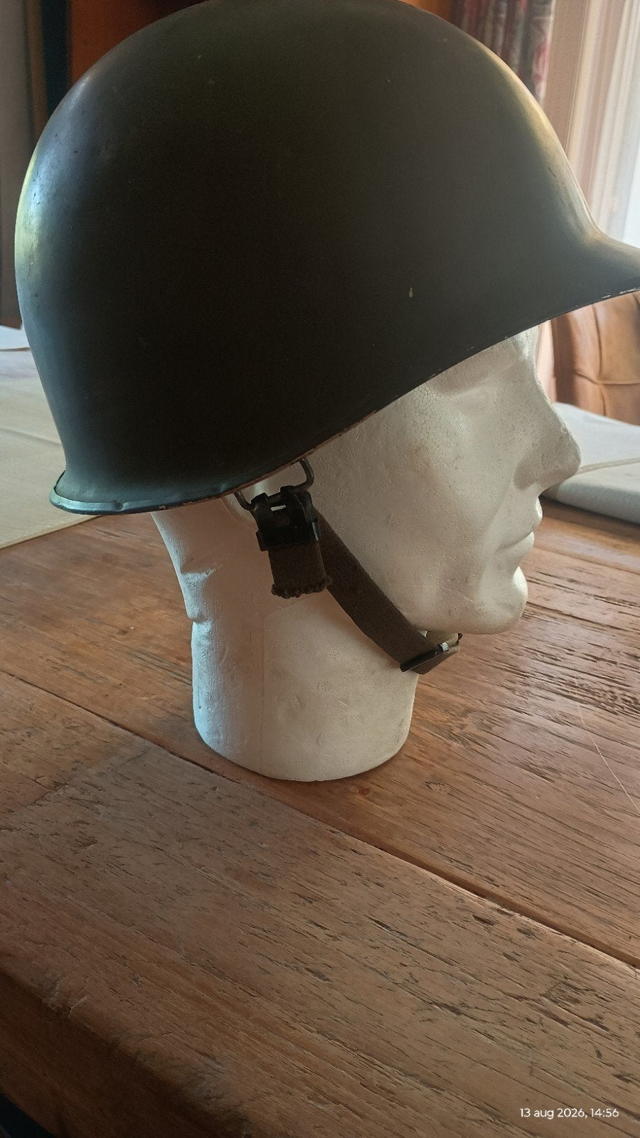 Legerhelm, Verzamelen, Ophalen of Verzenden, Landmacht, Nederland, Helm of Baret