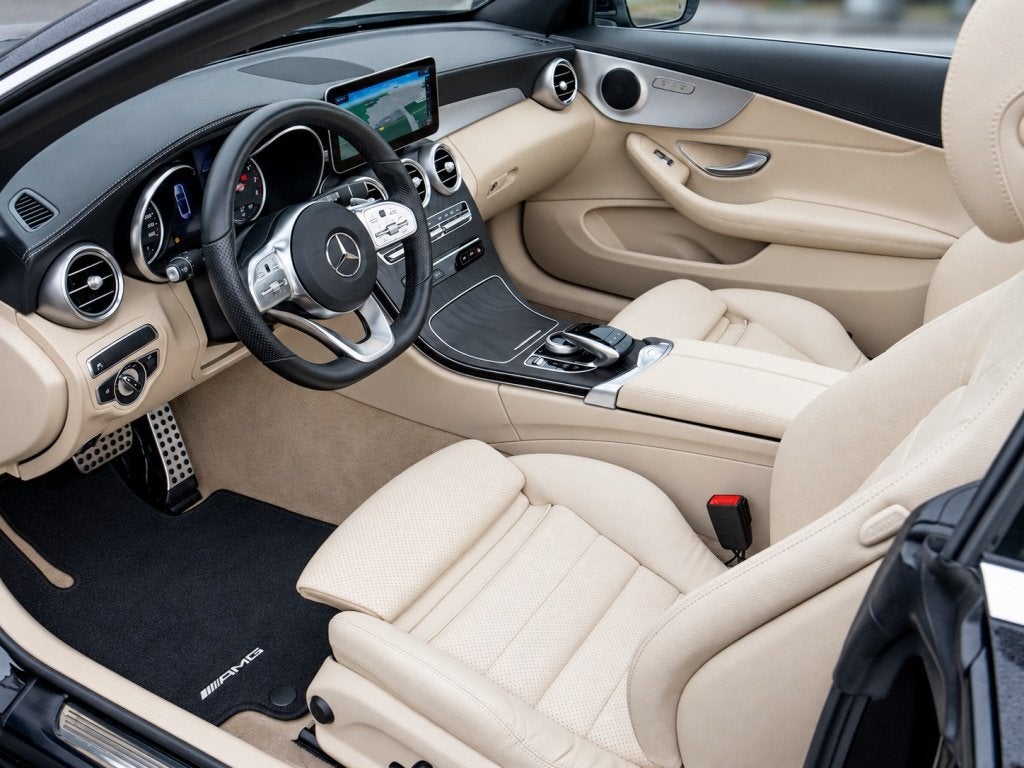 Mercedes-Benz C-Cabrio C 180 Cabrio AMG Line | Airscarf | St, Auto's, Automaat, 15 km/l, Gebruikt, 4 cilinders