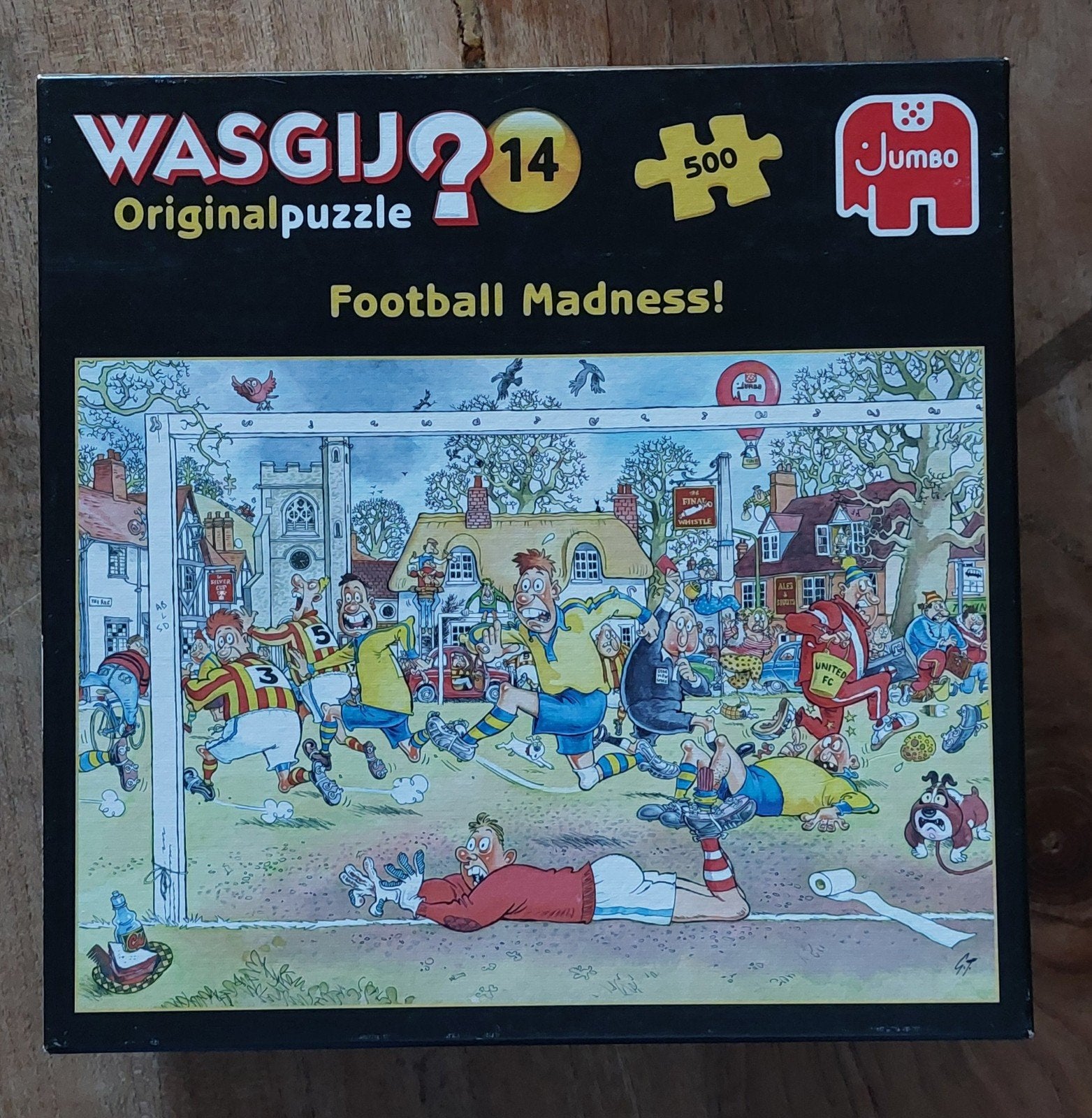 Wasgij puzzel nr 14. 500 stukjes, Ophalen of Verzenden, 500 t/m 1500 stukjes, Zo goed als nieuw