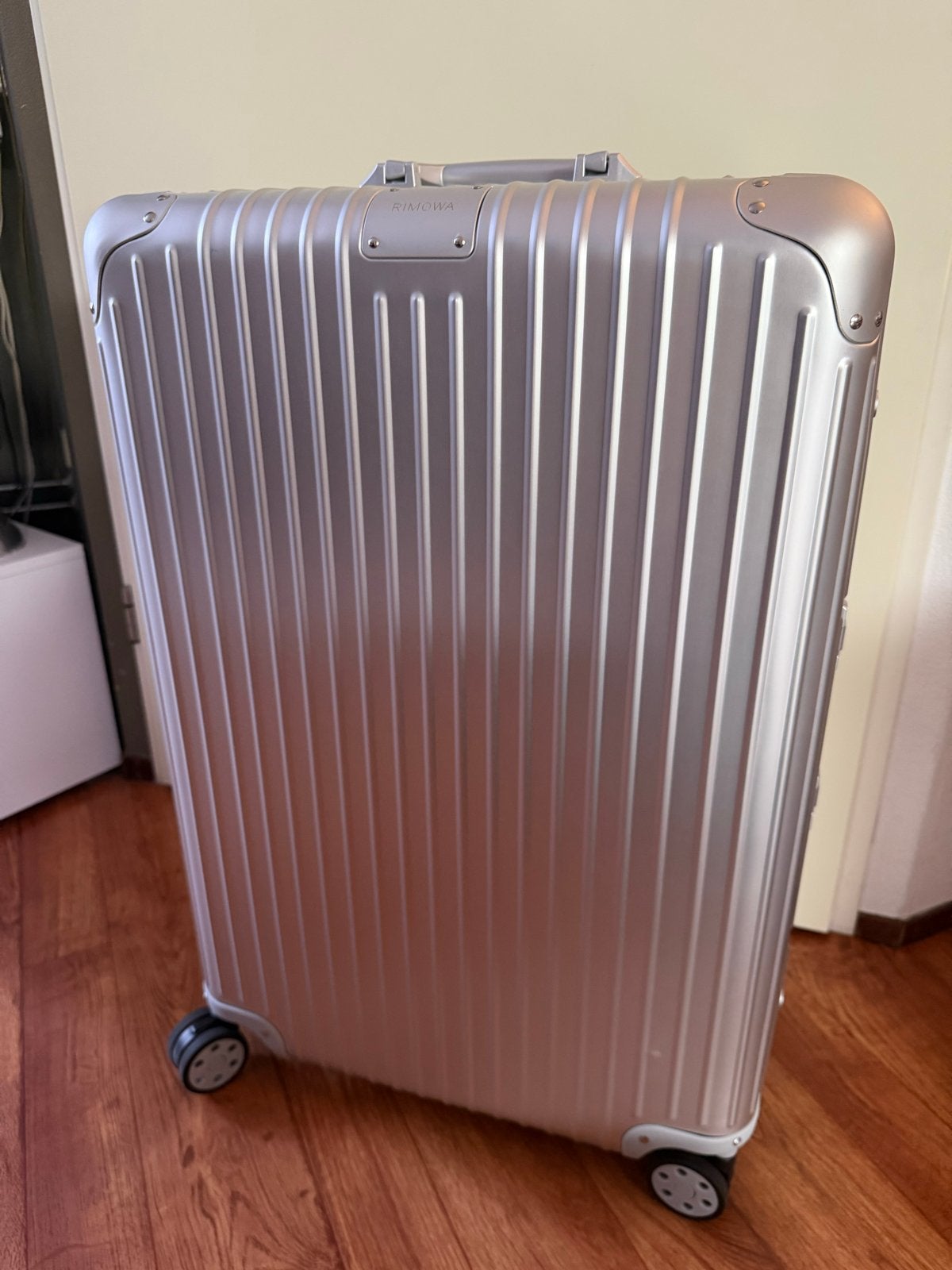 Rimowa Classic Check-in L Koffer - Zilver - 84L, Ophalen, 45 tot 55 cm, Slot, Zo goed als nieuw
