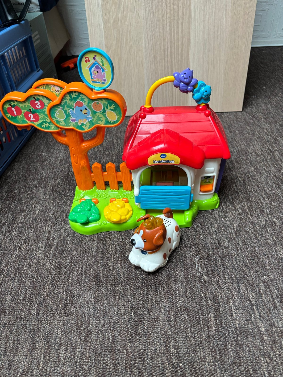VTech zoef zoef  Hondenhok met hondje, Ophalen of Verzenden, Gebruikt, Overige typen, Met geluid