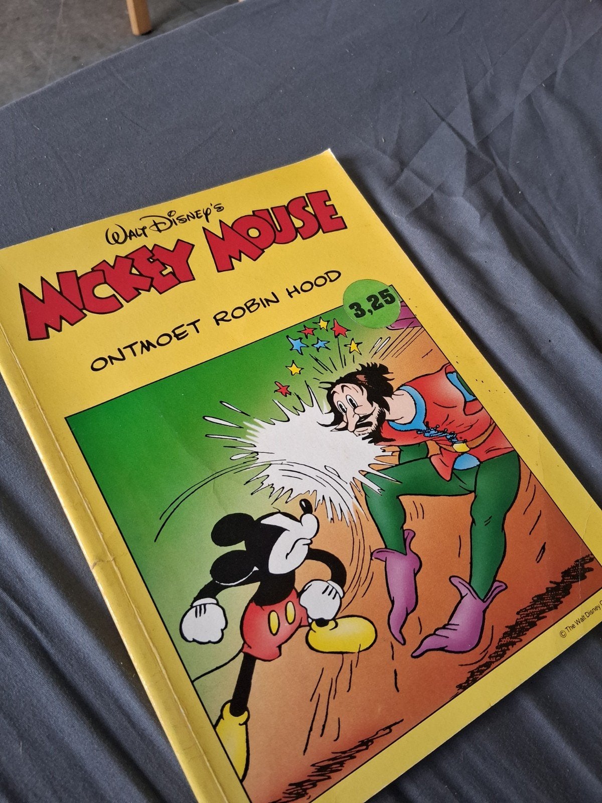 Mickey Mouse ontmoet Robin Hood stripboek, Eén stripboek, Ophalen of Verzenden, Zo goed als nieuw, Walt Disney