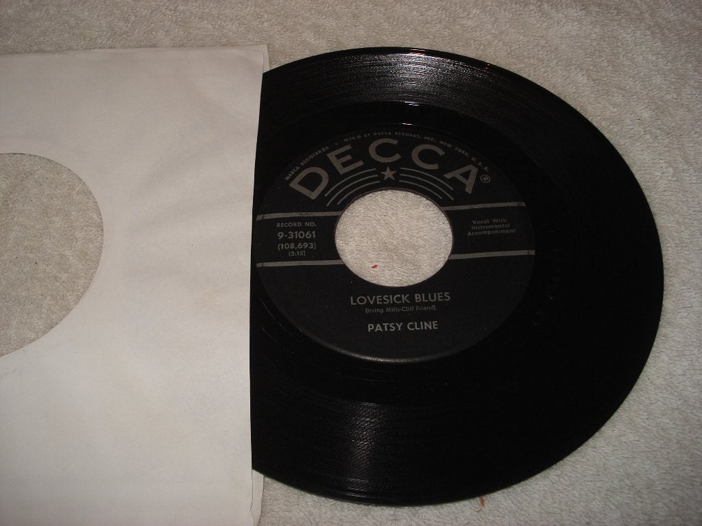 Patsy Cline    Lovesick Blues    Orgineel, Cd's en Dvd's, Vinyl Singles, Zo goed als nieuw, Country en Western, Originele persing