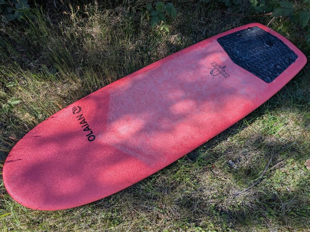 Surfboard Olaian 5'4, Watersport en Boten, Golfsurfen, Ophalen, Zo goed als nieuw, Overige typen, Met vinnen