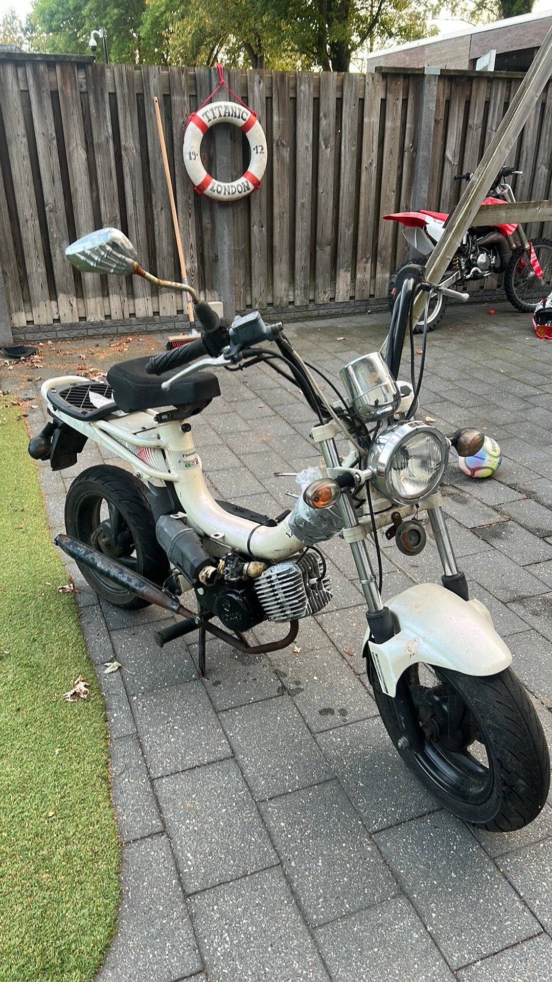 Tomos youngster 50cc, Fietsen en Brommers, Ophalen, Gebruikt, Overige modellen, Maximaal 45 km/u