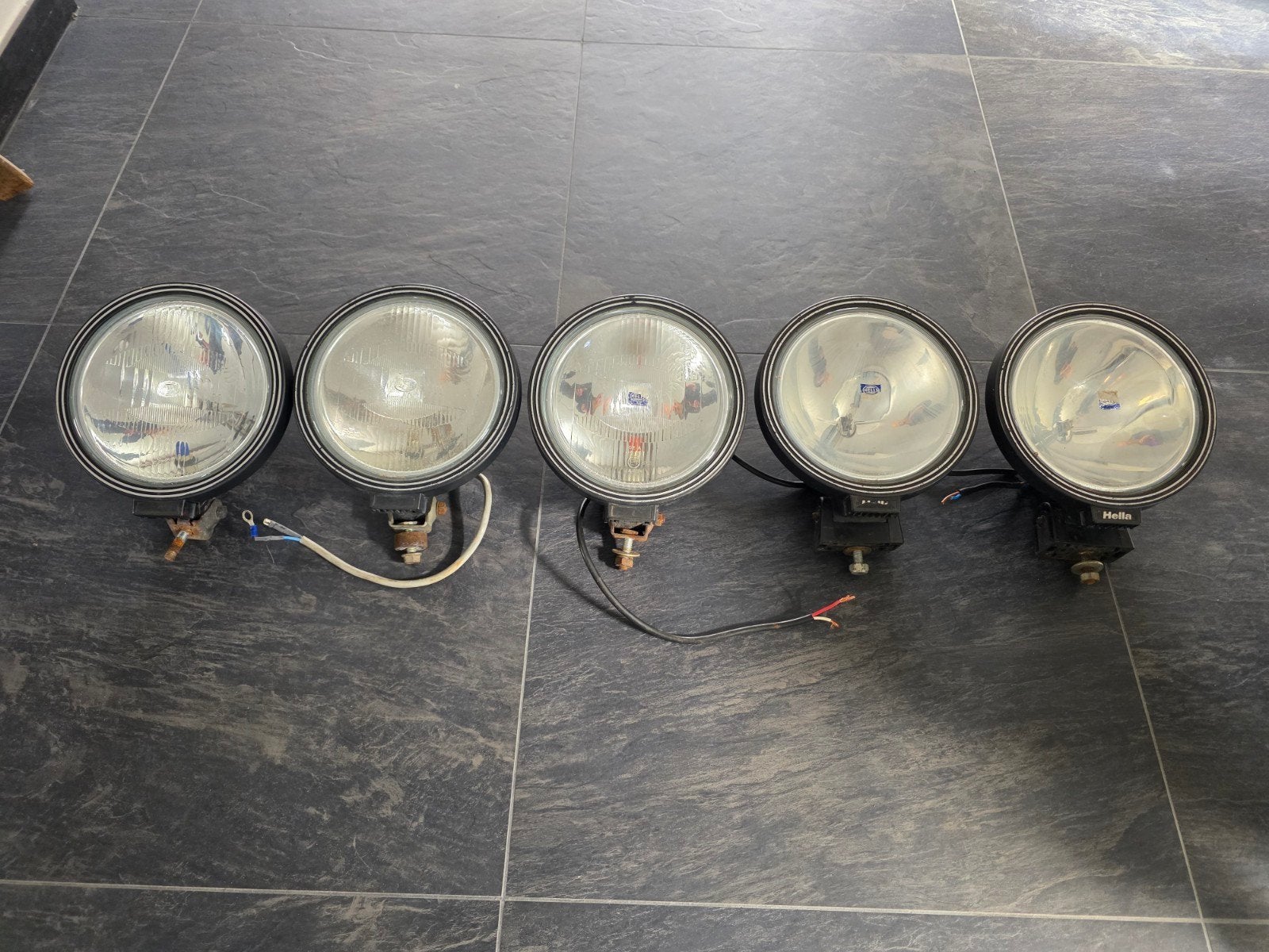 Hella Rallye 3000 verstrslers., Auto-onderdelen, Verlichting, Ophalen of Verzenden, Gebruikt
