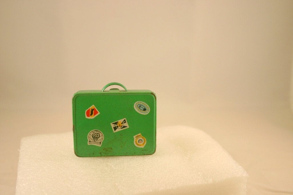 1960's  Blikken Koffer   fabr. Nomura Toys Japan, Verzenden