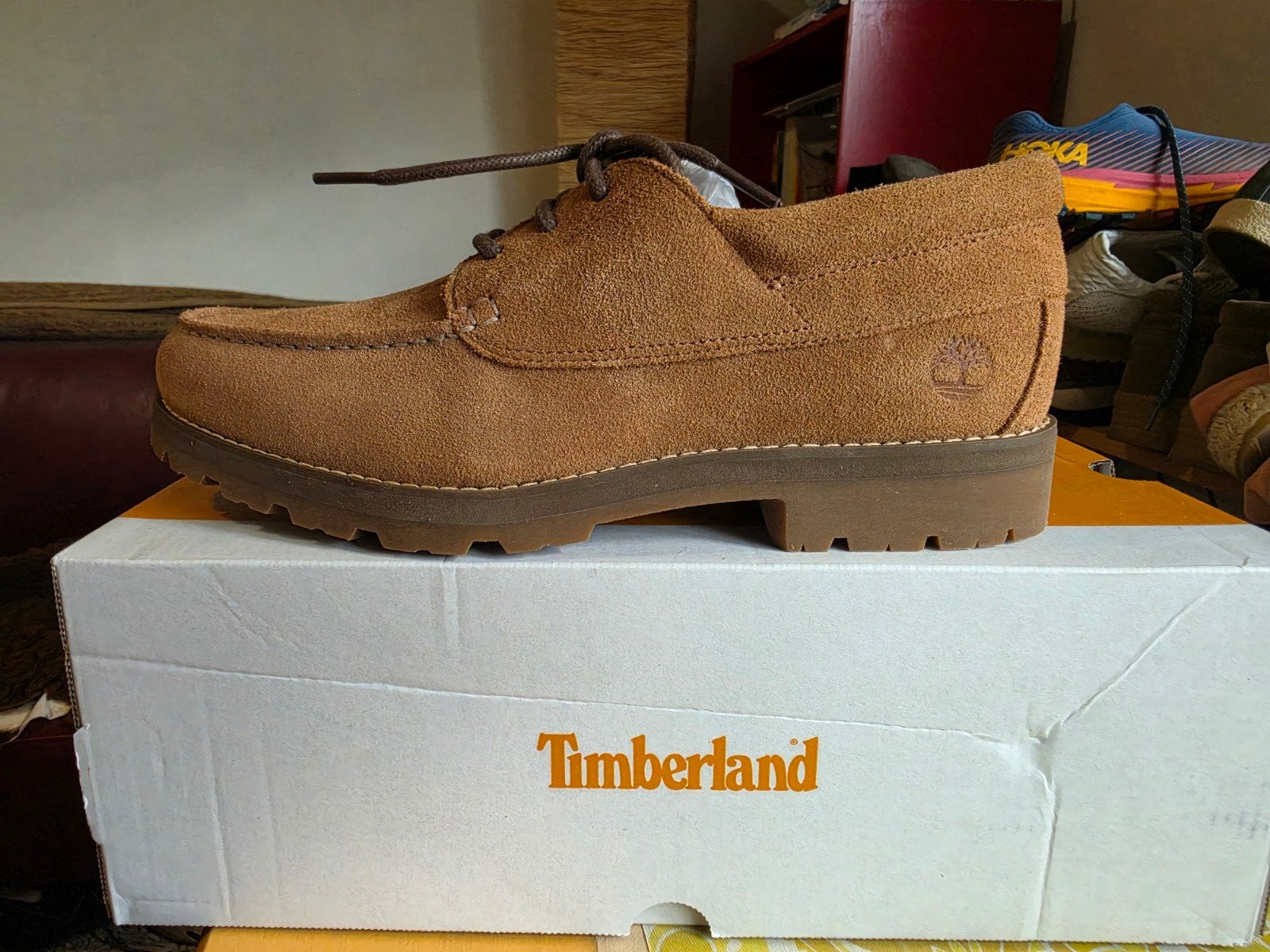 Timberland Nieuw Suède Veterschoenen boots schoenen maat 43, Kleding | Heren, Schoenen, Bruin, Verzenden, Timberland, Nieuw