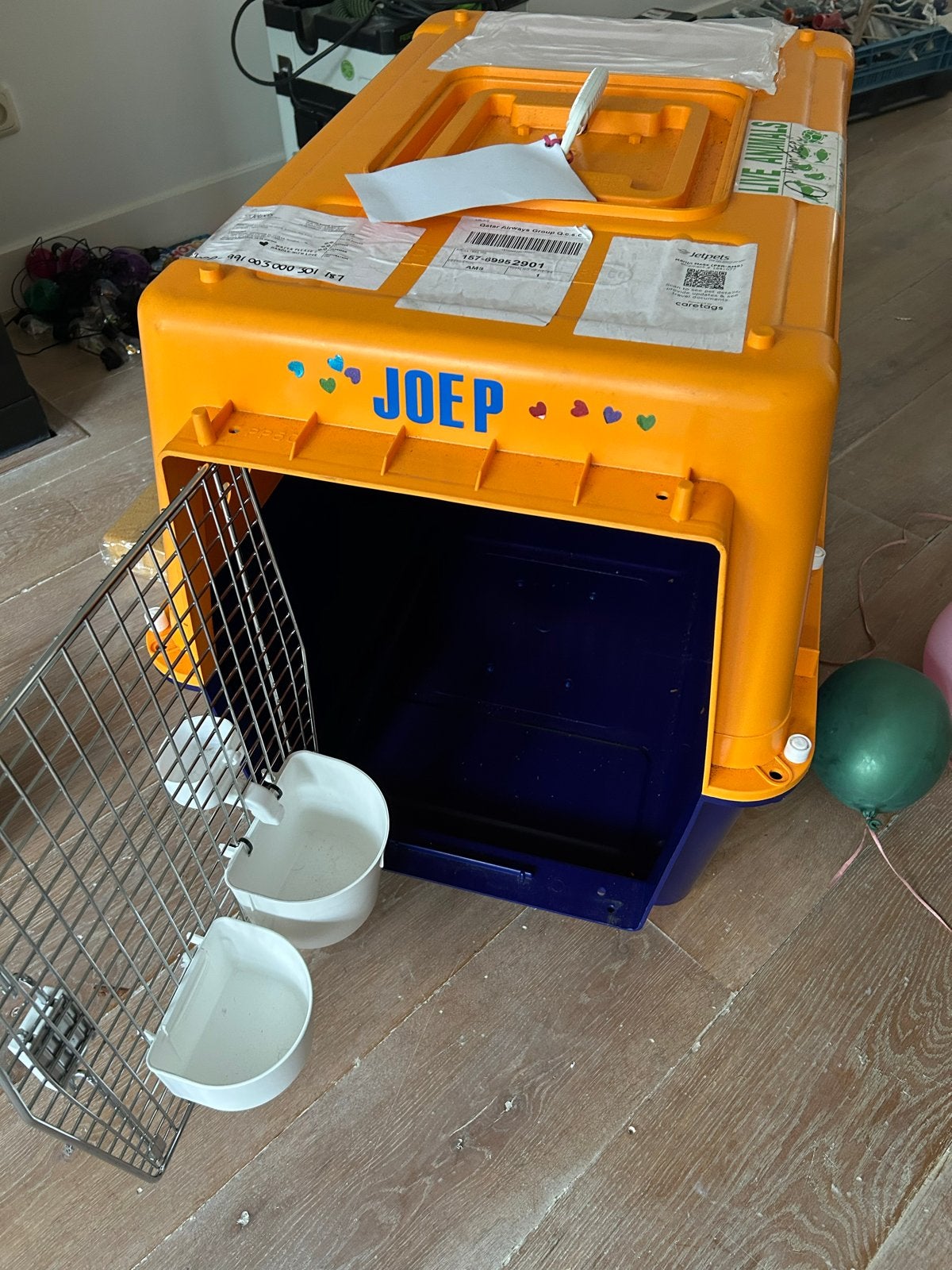 Huisdier vervoerbox PP50, Dieren en Toebehoren, Ophalen, Zo goed als nieuw
