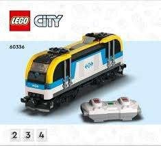 Lego 60336 trein: locomotief (zonder PF) (Nieuw!!!), City, Lego, Nieuw, Ophalen of Verzenden