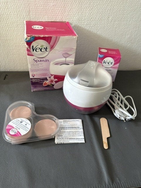 Veet Spawax elektrische waxverwarmer met navulling, Ophalen of Verzenden, Zo goed als nieuw, Overige typen