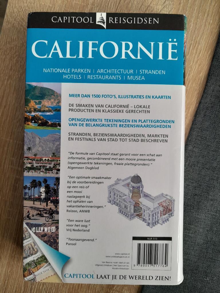 Capitool reisgids Californië, Capitool, Nieuw, Ophalen of Verzenden, Reisgids of -boek