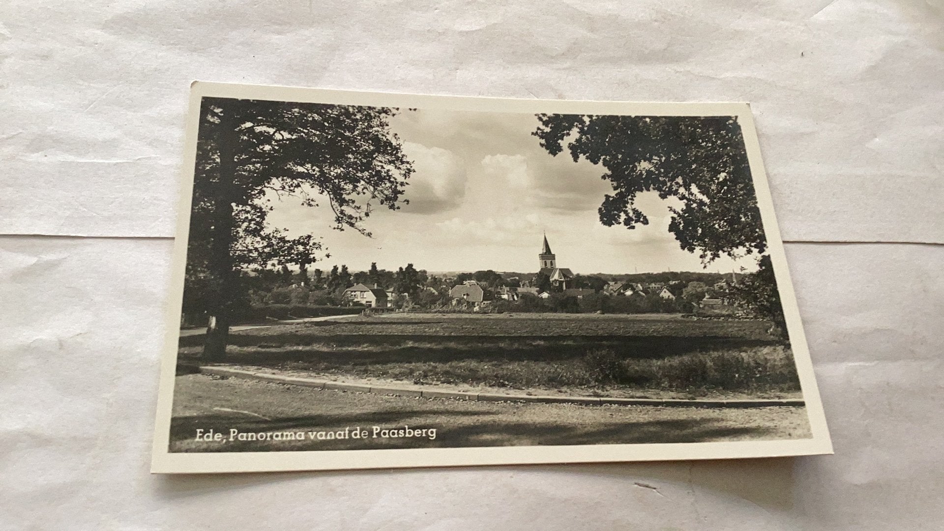 Ede panorama, Ophalen of Verzenden, Gelderland