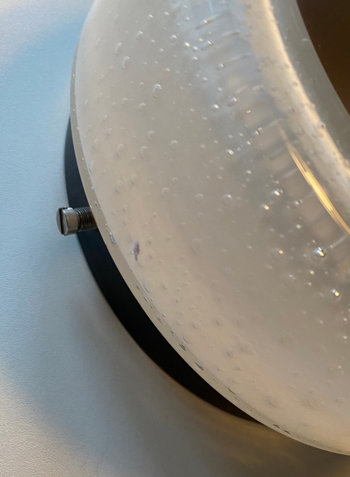 Glazen Bega Limburg wandlamp model 868 jaren 70, Huis en Inrichting, Lampen | Wandlampen, Gebruikt, Duitsland, Bega Limburg, Bruin