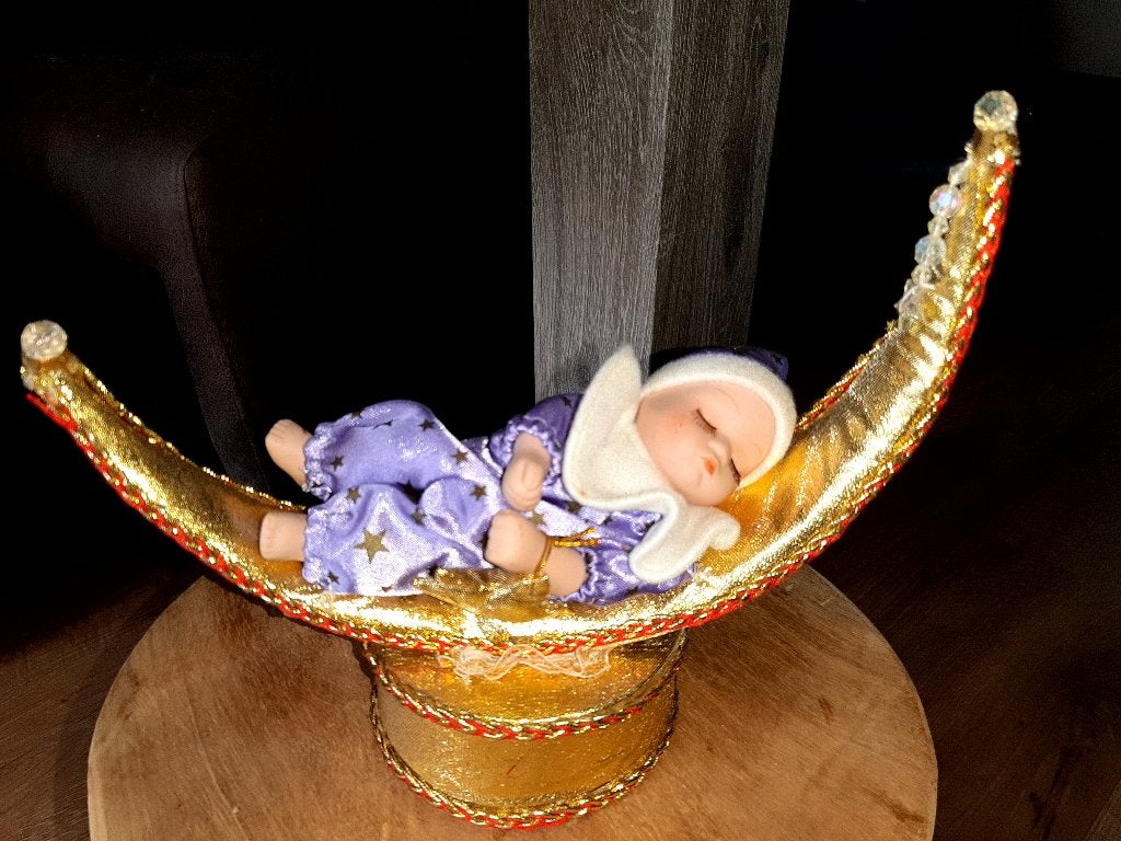 Opwind Muziek Maantje Met Wiegende Baby, Diversen, Ophalen of Verzenden, Zo goed als nieuw
