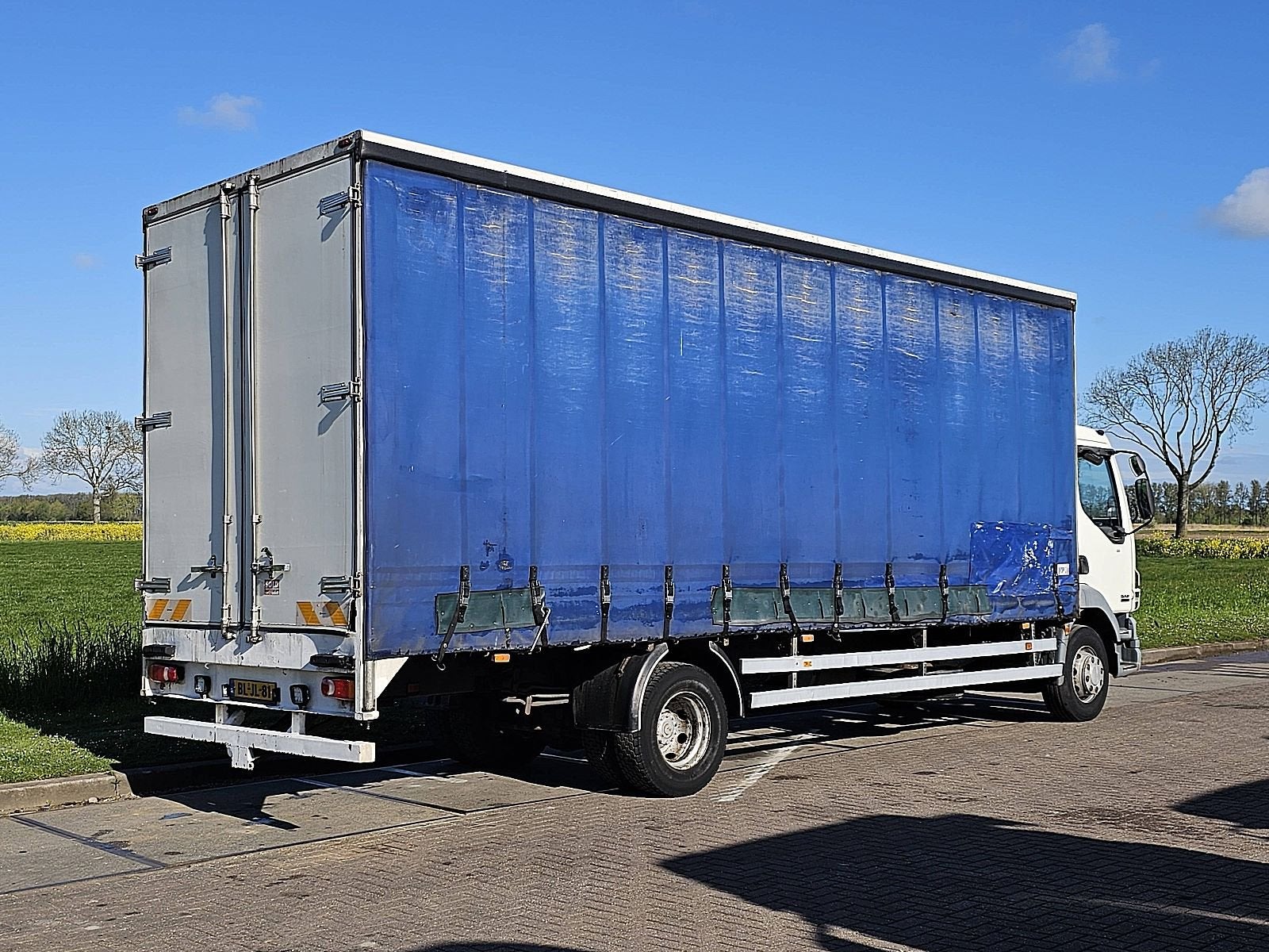 DAF 55.170 manual, Wit, Origineel Nederlands, Bedrijf, 2 stoelen