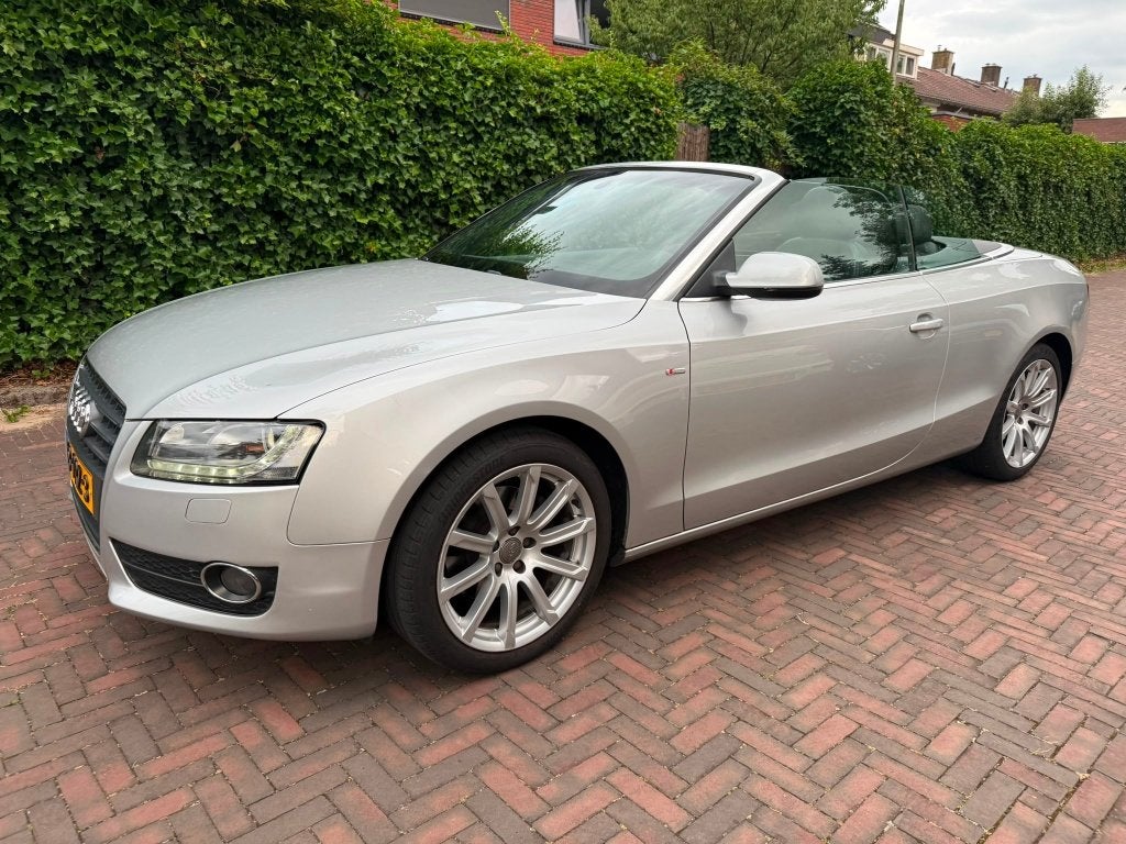 *Audi A5 Cabriolet 1.8 TFSI  |S-line  Automaat |Full Options, Auto's, Audi, Euro 5, Zwart, 4 cilinders, Cabriolet
