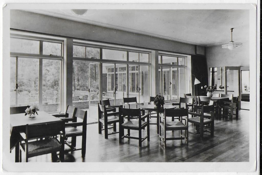 Bennekom Huize Born Huiskamer Oude Ansichtkaart (B3360 ), Ophalen of Verzenden, 1960 tot 1980, Gelopen, Gelderland