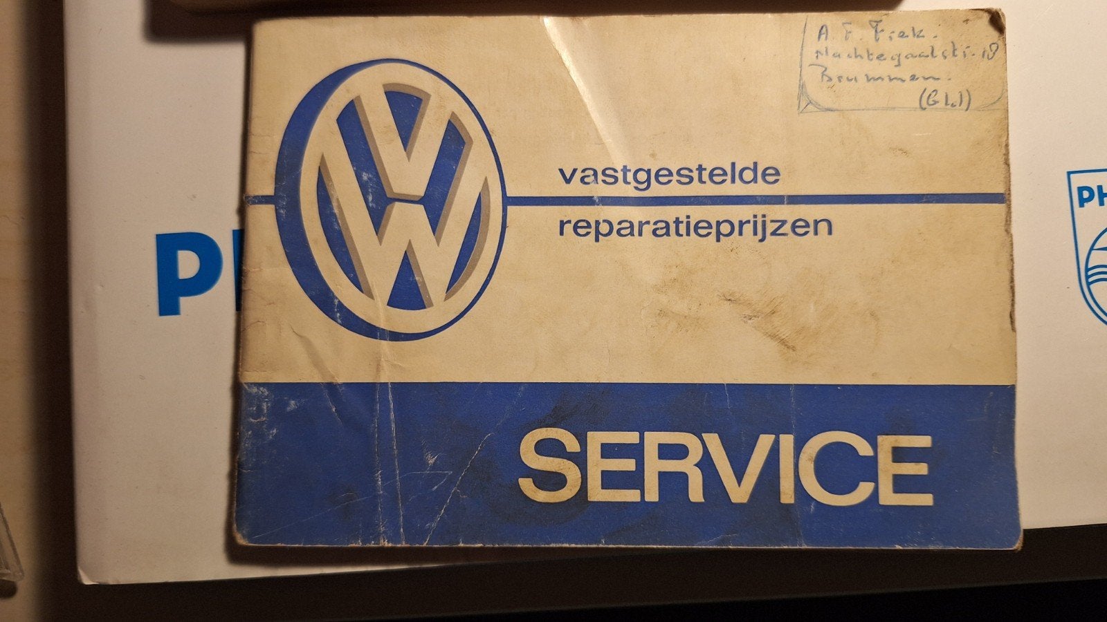 VW Service Boeken: Technische Vraagbaak & Reparatieprijzen, Auto diversen, Ophalen of Verzenden