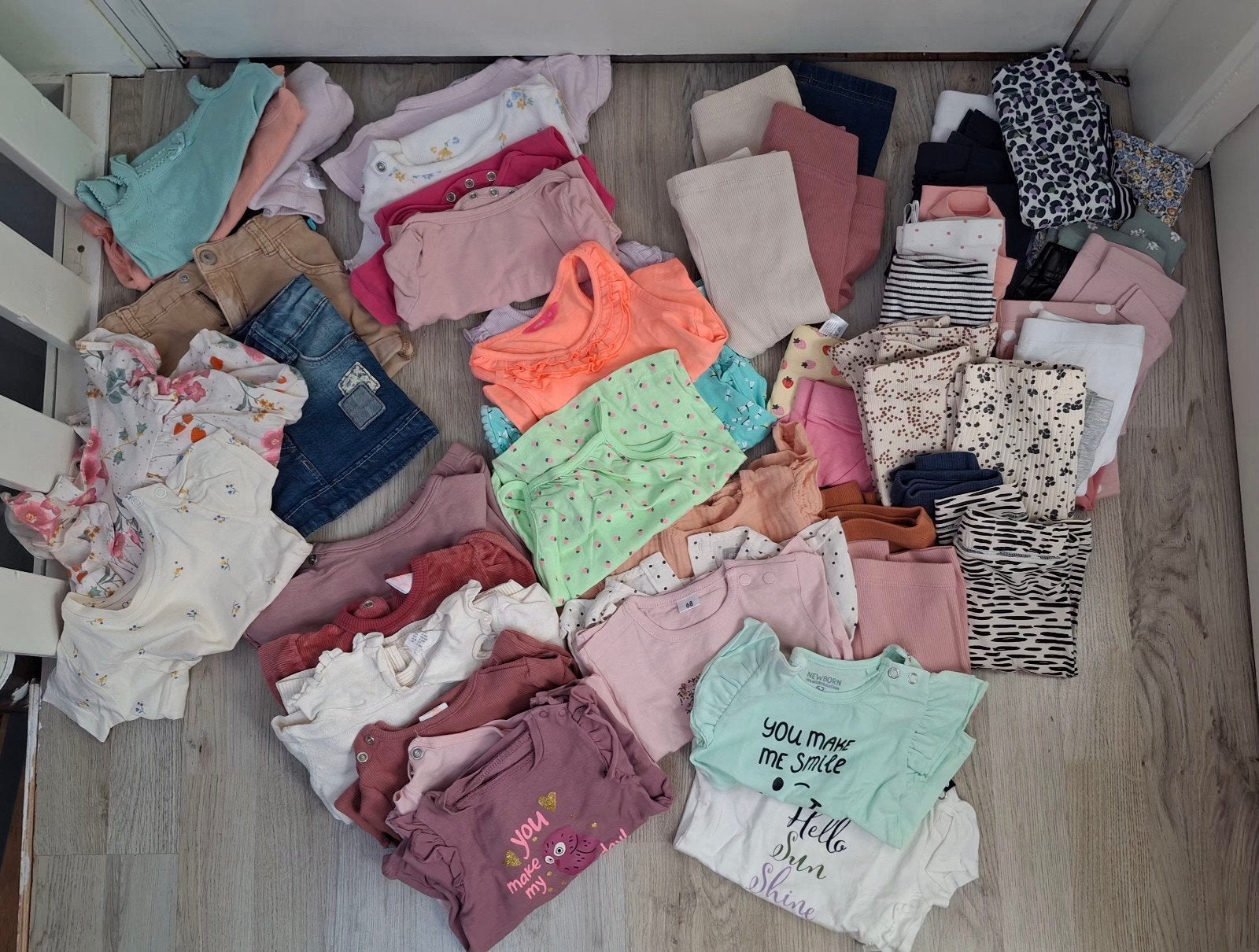 meisjes kleding pakket maat 62/68, Kinderen en Baby's, Babykleding | Baby-kledingpakketten, Ophalen of Verzenden, Gebruikt, Maat 62