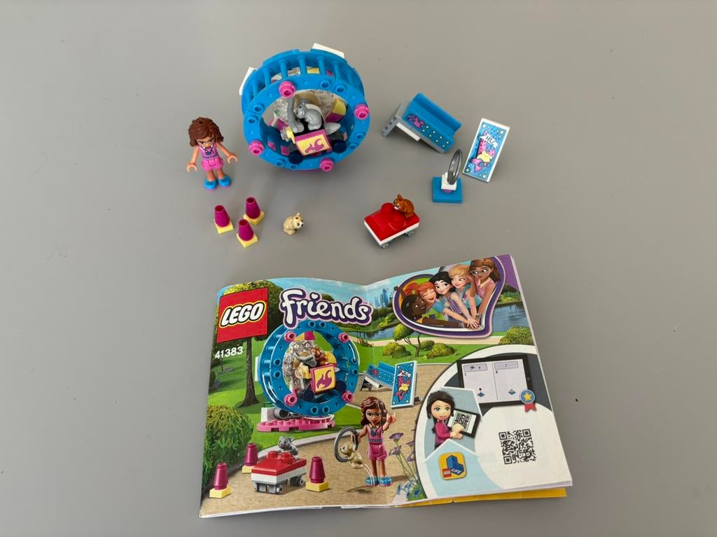 Lego Friends hamsterrad (41383), Ophalen, Zo goed als nieuw