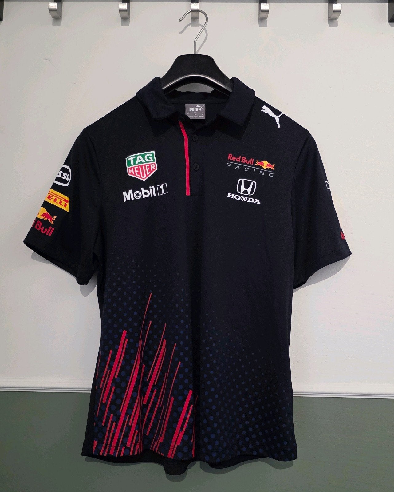 Puma Red Bull Racing polo shirt maat L 2021 Max Verstappen, Ophalen of Verzenden, Zo goed als nieuw, Formule 1