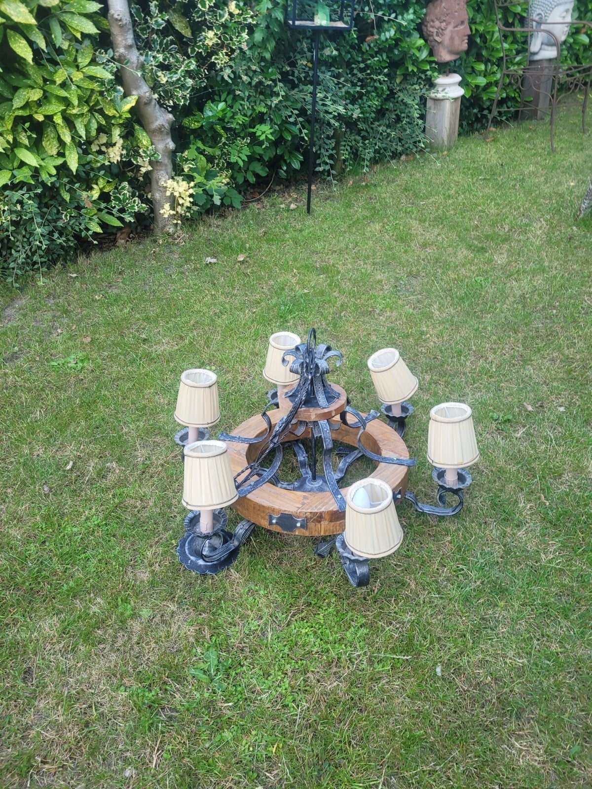 Nostalgische kroonluchter, western stijl, Ophalen of Verzenden