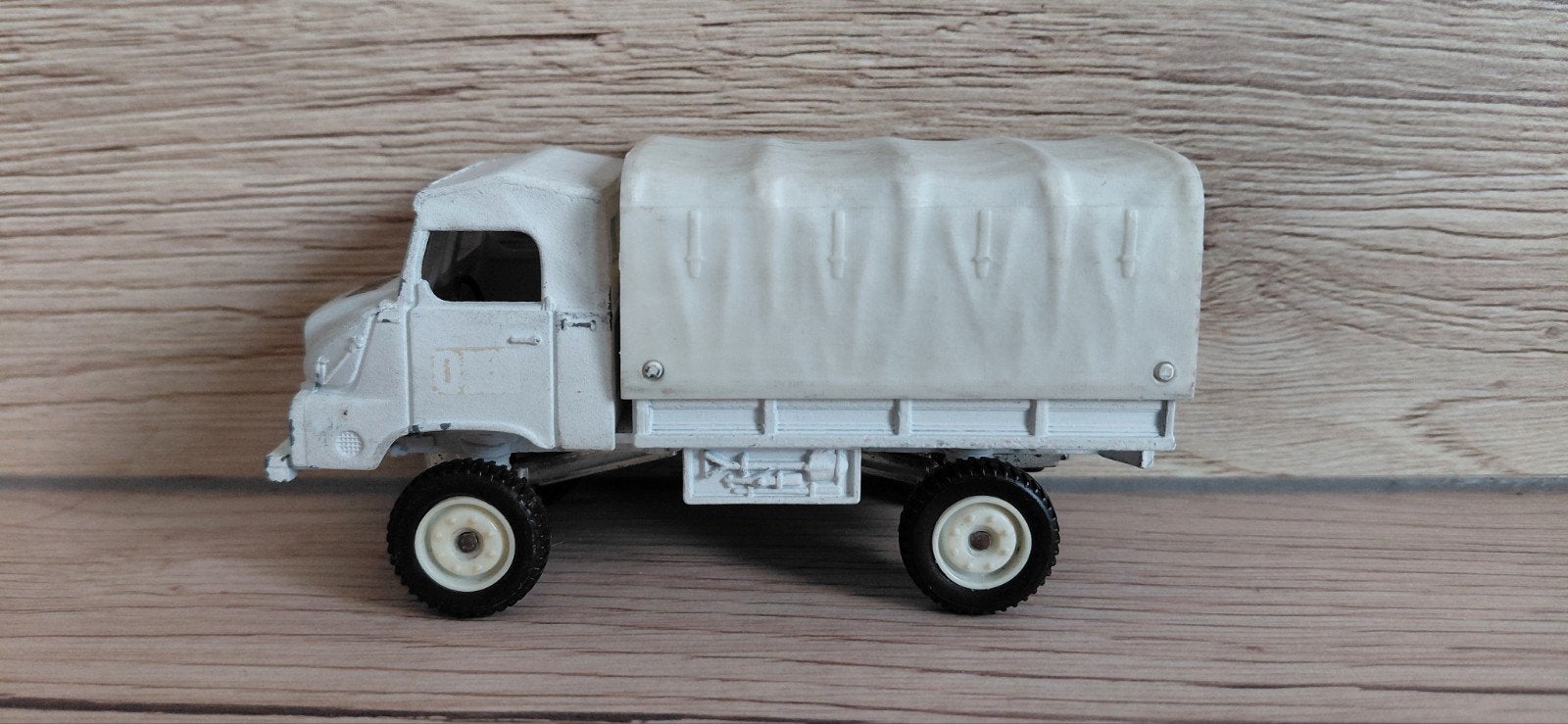 Solido Simca Unic S.U.M.B. 4X4 ONU, Ophalen of Verzenden, Gebruikt, Bus of Vrachtwagen, Overige merken