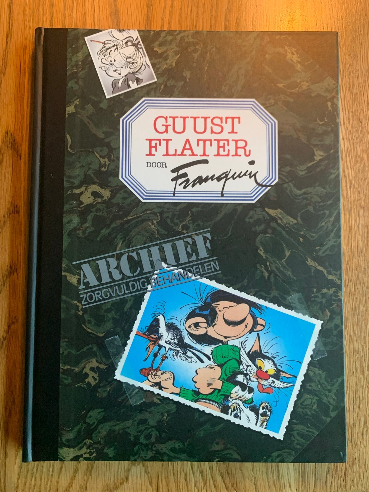 Guust Flater Archief - Zorgvuldig Behandelen, Boeken, Eén stripboek, Ophalen of Verzenden, Nieuw