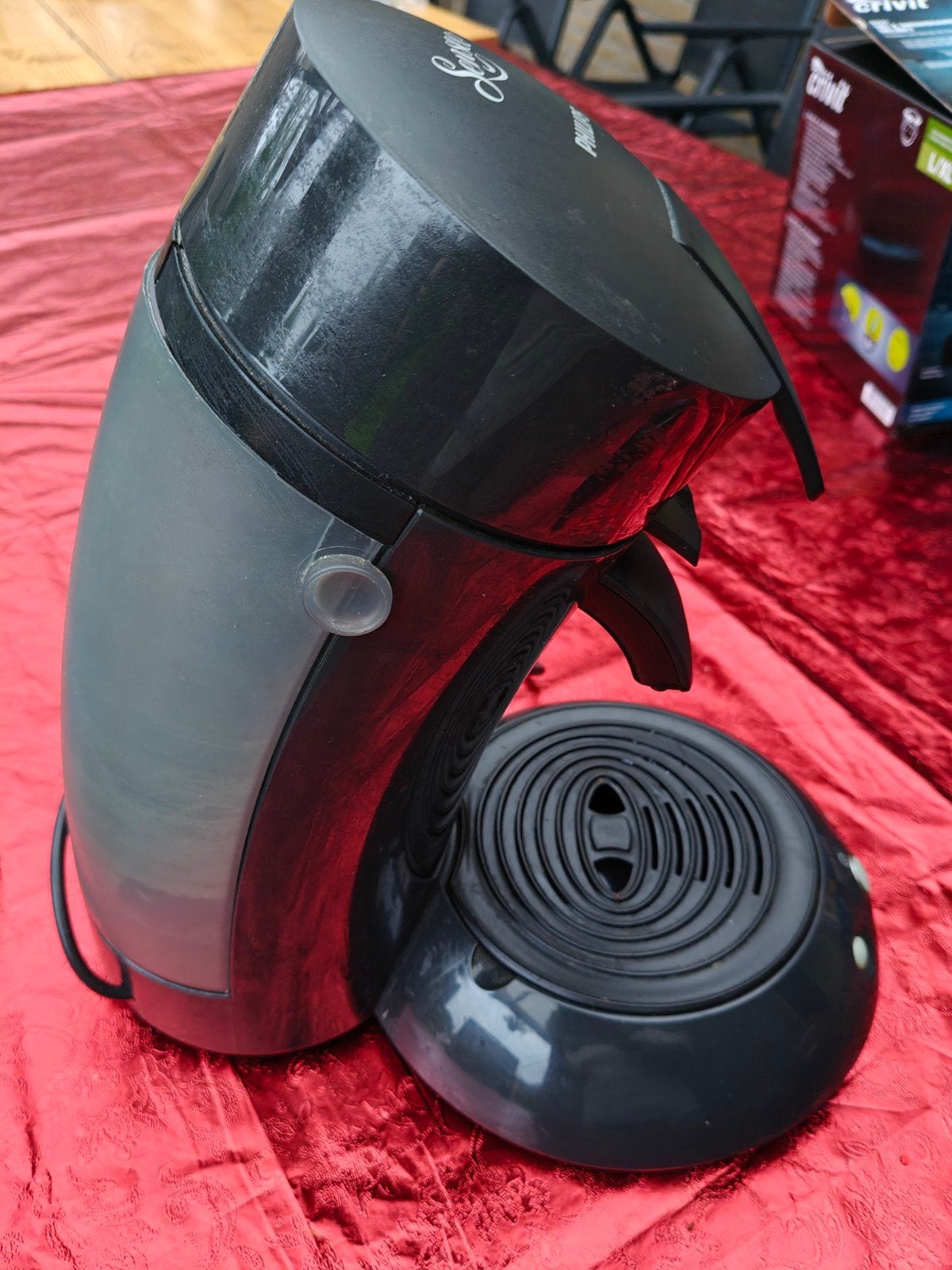Senseo koffie apparaat zwart, Witgoed en Apparatuur, Koffiezetapparaten, Ophalen, Gebruikt, Koffiemachine, Koffiepads en cups