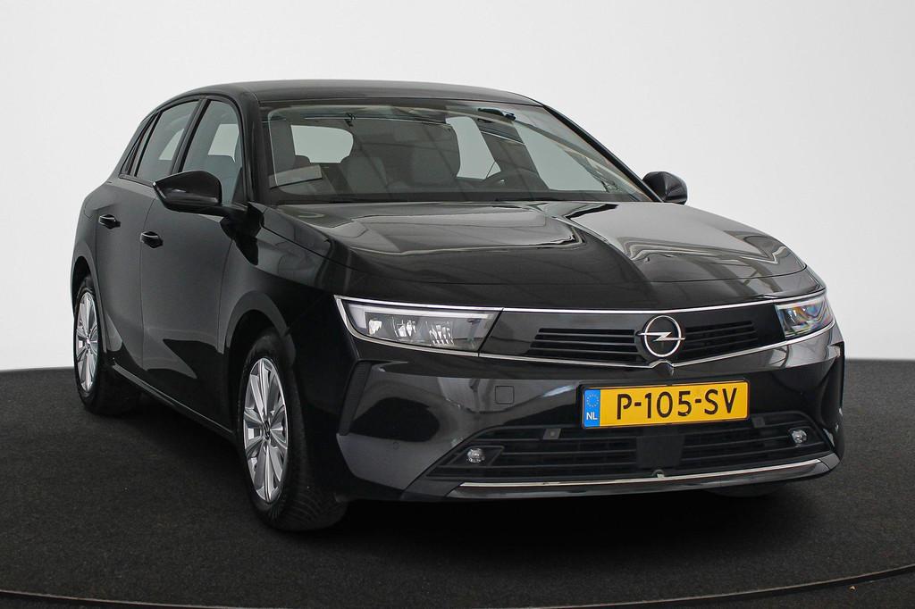 Opel Astra 1.2 Edition Carplay Cruise Controle 16”, Voorwielaandrijving, Stof, Euro 6, Zwart