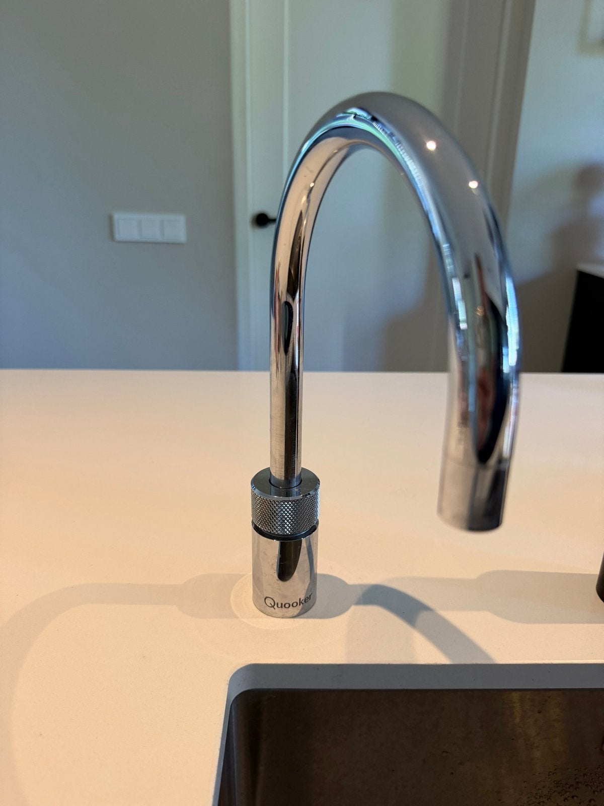 Quooker Nordic single tap rond chroom, Ophalen, Zilver, Metaal, Overige merken