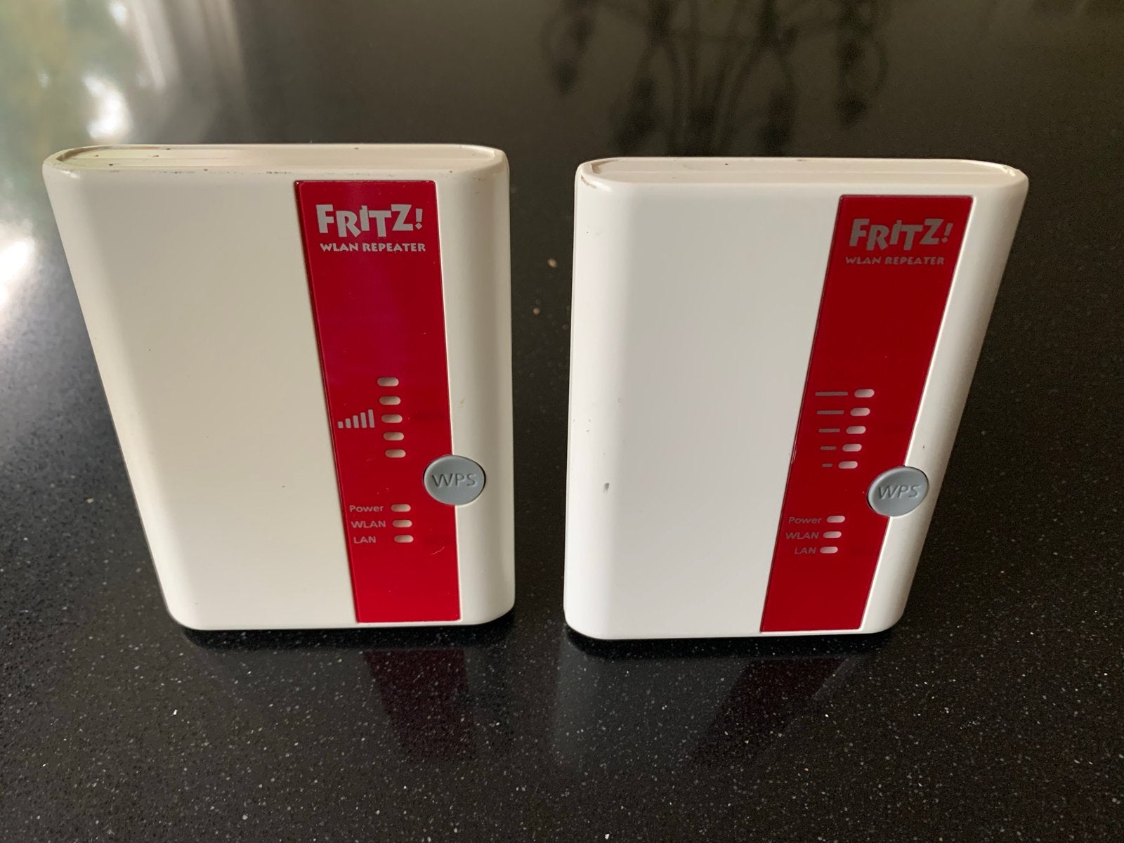 FRITZ!WLAN Repeater 300E en 450E - Set van 2, Ophalen of Verzenden, Gebruikt