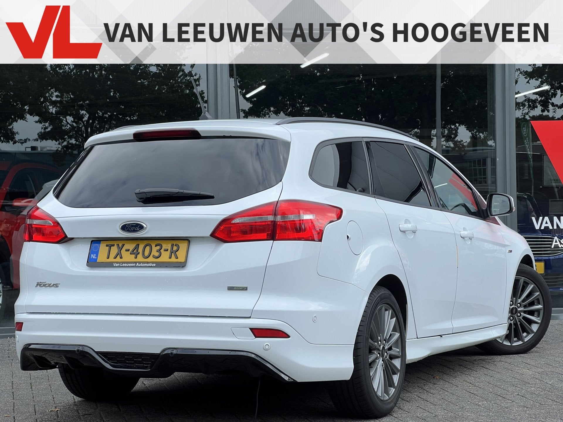 Ford FOCUS Wagon 1.0 ST-Line | Stoel- en stuurverwarming | N, Auto's, Stof, Gebruikt, Euro 6, Wit