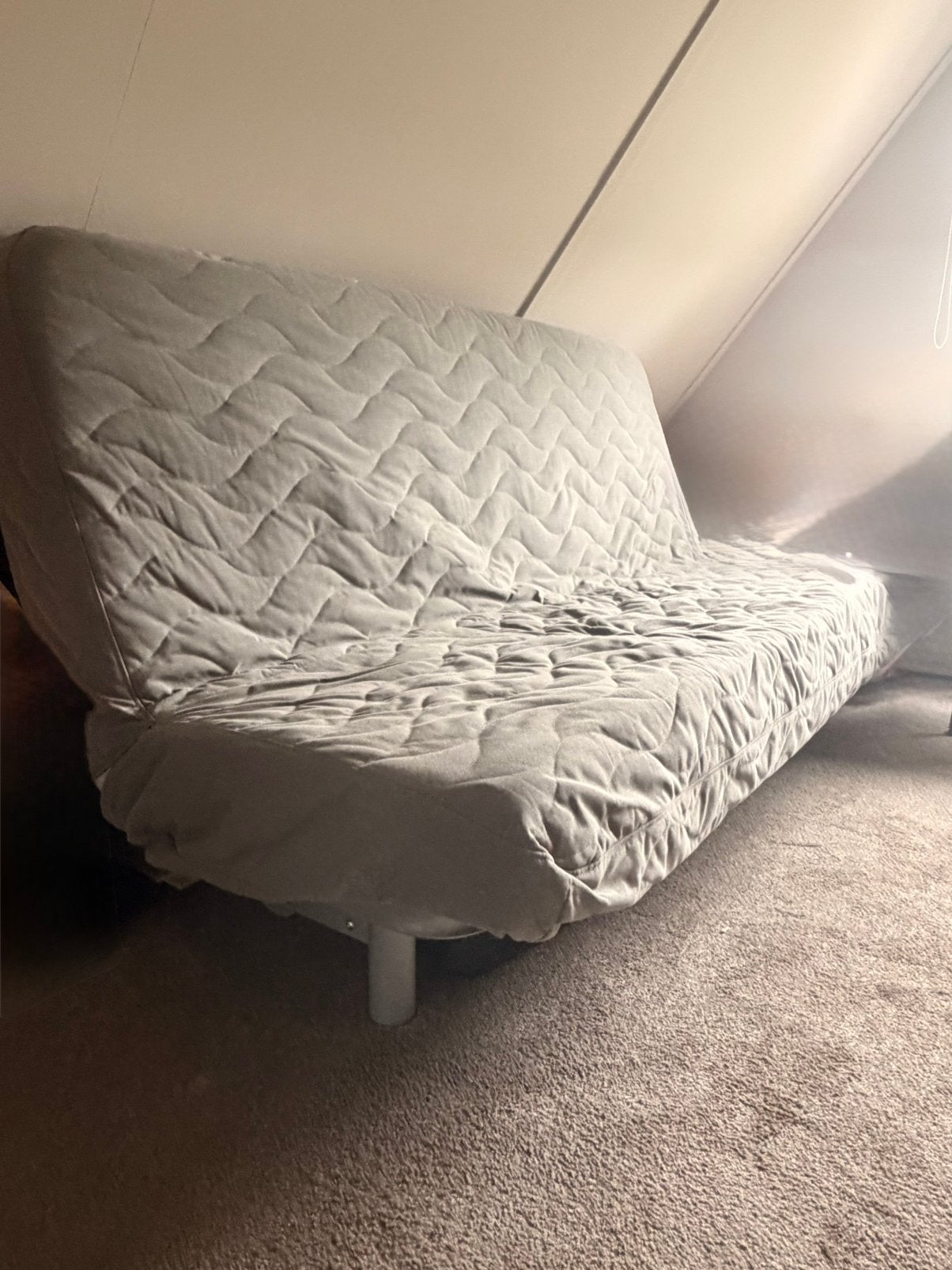 Comfortabel tweepersoons slaapbank Nyhamm, Ophalen, Gebruikt, Tweepersoons, 140 cm