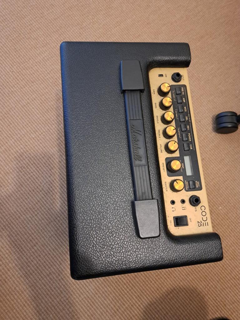 Marshall Code 25 gitaarversterker, Ophalen, Gebruikt, Minder dan 50 watt
