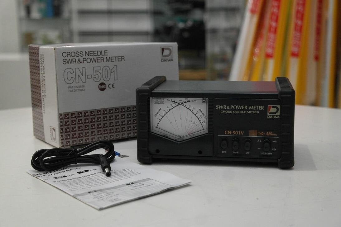 Daiwa CN-501V SWR & Power Meter - Nieuw in doos, Ophalen of Verzenden, Zo goed als nieuw