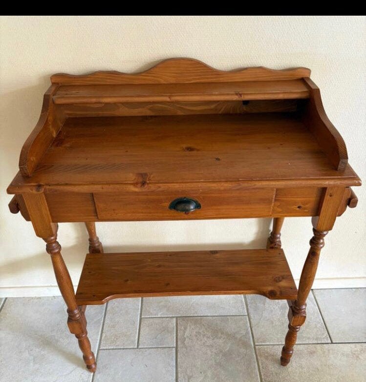 Mooi. antieke Sidetables !, Ophalen, Gebruikt, 50 tot 100 cm, Grenenhout