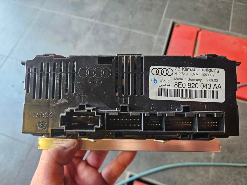 Klimaatmodule Audi A4 B6 8E0 820 043AA, Ophalen of Verzenden, Gebruikt, Audi